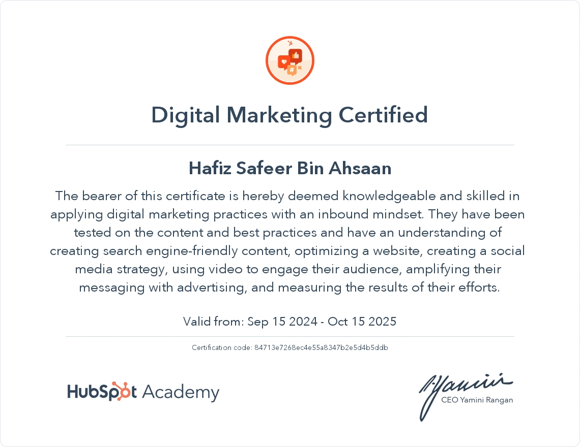 Digital Marketing