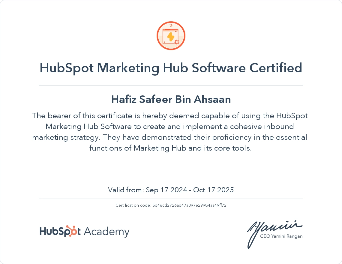 HubSpot Marketing Hub Software